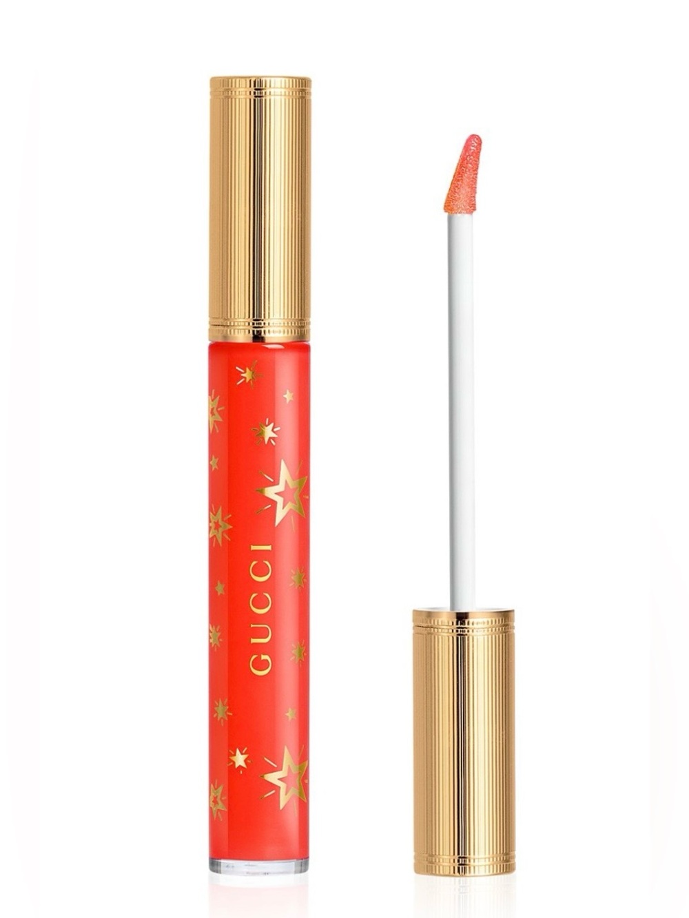 GUCCI Gloss à Lèvres Plumping Lip Gloss Color: Teresina Red